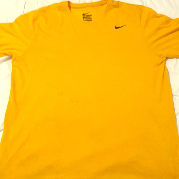 Nike Other - Yellow men’s Nike tshirt with 2 small stains Nike Other - Yellow men’s Nike tshirt with 2 small stains